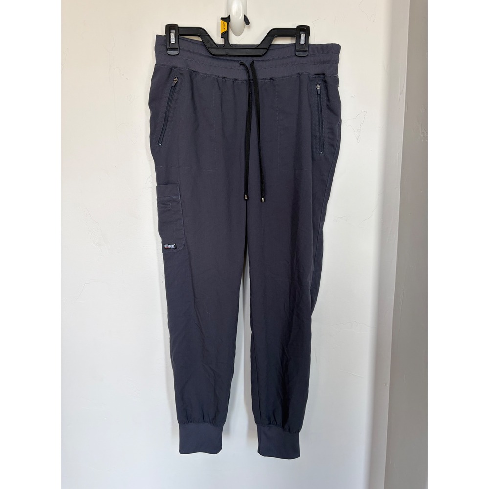 Greys Anatomy by Barco SPX Scrub Joggers Charcoal Grey Mens XS Cargo Pockets